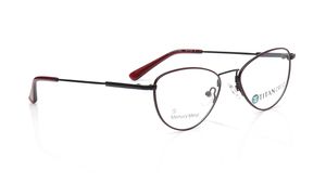 Image 2 of Black CatEye Rimmed Eyeglasses for Women from Titan Available at Titan Eye+