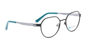 Image 2 of Black Round Eyeglasses for Men and Women from Titan Available at Titan Eye+