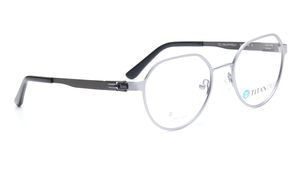 Image 2 of Silver Round Eyeglasses for Men and Women from Titan Available at Titan Eye+