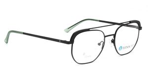 Image 2 of Titan Crest Navigator Black  Rimmed Eyeglasses for Men from Titan Available at Titan Eye+