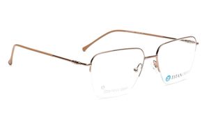 Image 2 of Brown Square Eyeglasses for Men from Titan Available at Titan Eye+