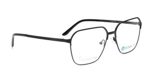 Image 2 of Black Square Eyeglasses for Men from Titan Available at Titan Eye+