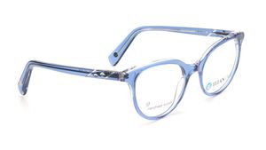 Image 2 of Blue CatEye Eyeglasses for Women from Titan Available at Titan Eye+