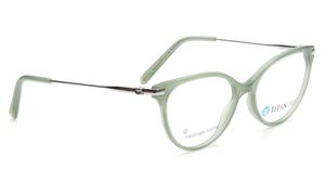 Image 2 of Green CatEye Eyeglasses for Women from Titan Available at Titan Eye+