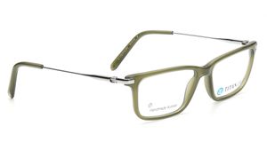 Image 2 of Olive Rectangle Eyeglasses for Men and Women from Titan Available at Titan Eye+