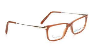 Image 2 of Brown Rectangle Eyeglasses for Men and Women from Titan Available at Titan Eye+