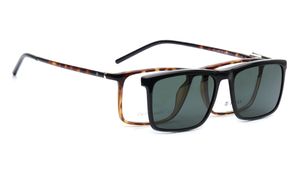 Image 2 of Havana Rectangle Eyeglasses for Men and Women from Titan Available at Titan Eye+