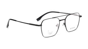 Image 2 of Black Aviator Eyeglasses for Men from Titan Available at Titan Eye+