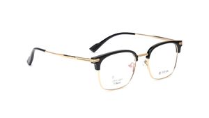 Image 2 of Black Clubmaster Eyeglasses for Men from Titan Available at Titan Eye+