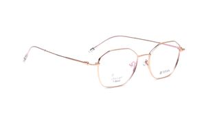 Image 2 of Pink Geometric Eyeglasses for Women from Titan Available at Titan Eye+