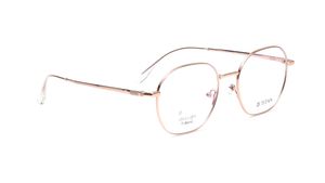 Image 2 of Rose Gold Round Eyeglasses for Men and Women from Titan Available at Titan Eye+