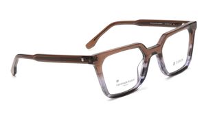 Image 2 of Brown Geometric Eyeglasses for Men and Women from Titan Available at Titan Eye+