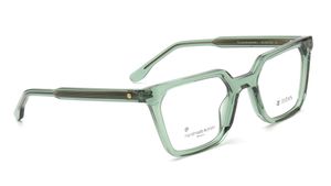 Image 2 of Green Rectangle Eyeglasses for Men and Women from Titan Available at Titan Eye+