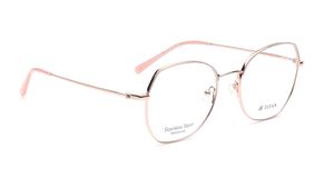 Image 2 of Brown Geometric Eyeglasses for Men and Women from Titan Available at Titan Eye+