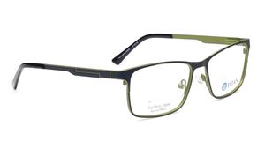Image 2 of Black Rectangle Eyeglasses for Men from Titan Available at Titan Eye+
