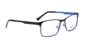 Image 2 of Black Rectangle Eyeglasses for Men from Titan Available at Titan Eye+