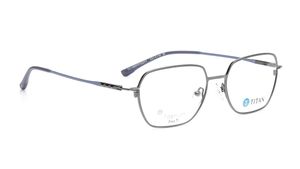 Image 2 of Gun Metal Rectangle Eyeglasses for Women from Titan Available at Titan Eye+