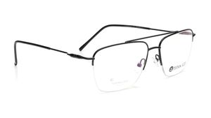 Image 2 of Black Navigator Eyeglasses for Men from Ace by Titan Available at Titan Eye+