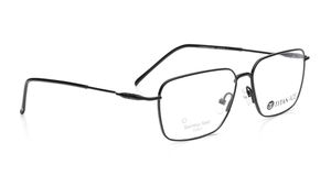 Image 2 of Black Square Eyeglasses for Men from Ace by Titan Available at Titan Eye+
