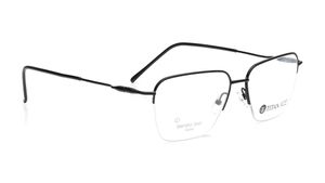 Image 2 of Black Square Eyeglasses for Men from Ace by Titan Available at Titan Eye+