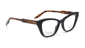 Image 2 of Black CatEye Eyeglasses for Women from Titan Available at Titan Eye+