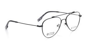 Image 2 of Black Aviator Eyeglasses for Men from Titan Available at Titan Eye+