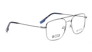 Image 2 of Gun Metal Navigator Eyeglasses for Men from Titan Available at Titan Eye+