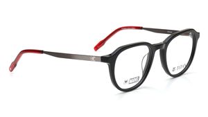 Image 2 of Black Round Eyeglasses for Men and Women from Titan Available at Titan Eye+