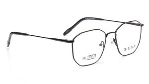 Image 2 of Red Square Eyeglasses for Men and Women from Titan Available at Titan Eye+