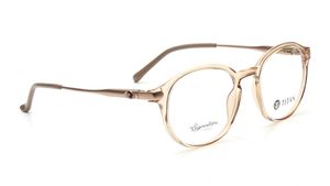 Image 2 of Brown Rectangle Eyeglasses for Men and Women from Titan Available at Titan Eye+
