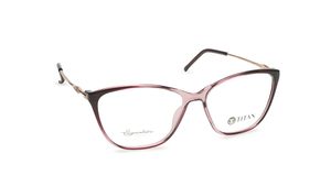Image 2 of Purple Square Women Eyeglasses (TF1117WFC5V|54) from Titan Available at Titan Eye+