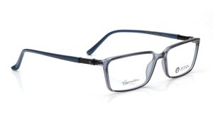 Image 2 of Blue Rectangle Eyeglasses for Men and Women from Titan Available at Titan Eye+