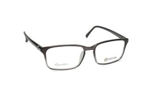 Image 2 of Grey Rectangle Men Eyeglasses (TF1152MFC2V|53) from Titan Available at Titan Eye+