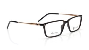 Image 2 of Black Rectangle Eyeglasses for Men and Women from Titan Available at Titan Eye+