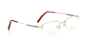 Image 2 of 18KT Gold Rectangle Eyeglasses for Men and Women - Aristo By Tanishq from Aristo Available at Titan Eye+