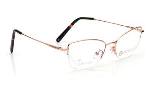 Image 2 of Rose Gold CatEye Eyeglasses for Women - Aristo By Tanishq from Aristo Available at Titan Eye+