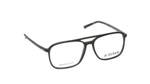 Image 2 of Black Square Rimmed Eyeglasses(TI1035MFP3V) from Fastrack Available at Titan Eye+