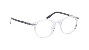 Image 2 of Transparent Round Rimmed Eyeglasses for Men from Titan Available at Titan Eye+