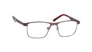 Image 2 of Brown Square Eyeglasses for Men from Titan Available at Titan Eye+