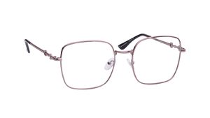 Image 2 of Pink Rectangle Rimmed Eyeglasses for Women from Titan Available at Titan Eye+