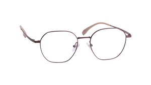 Image 2 of Brown Polygon Eyeglasses for Men and Women from Titan Available at Titan Eye+