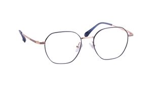 Image 2 of Black Polygon Eyeglasses for Men and Women from Titan Available at Titan Eye+