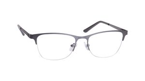 Image 2 of Grey Square Eyeglasses for Men from Titan Available at Titan Eye+