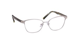 Image 2 of Grey Cateye Rimmed Eyeglasses for Women from Titan Available at Titan Eye+