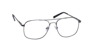 Image 2 of Grey Square Rimmed Eyeglasses for Men from Titan Available at Titan Eye+
