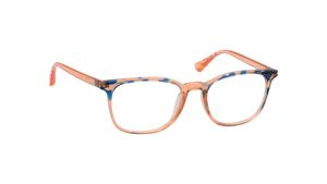 Image 2 of Blue Square Rimmed Eyeglasses for Women from Titan Available at Titan Eye+