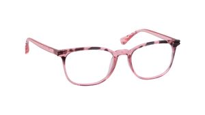 Image 2 of Brown Square Rimmed Eyeglasses for Women from Titan Available at Titan Eye+