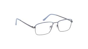 Image 2 of Gun Metal Rectangle Eyeglasses for Men from Titan Available at Titan Eye+
