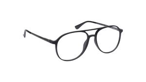 Image 2 of Black Oval Rimmed Eyeglasses for Men and Women from Titan Available at Titan Eye+