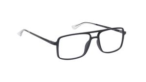 Image 2 of Grey Rectangle Rimmed Eyeglasses for Men from Titan Available at Titan Eye+